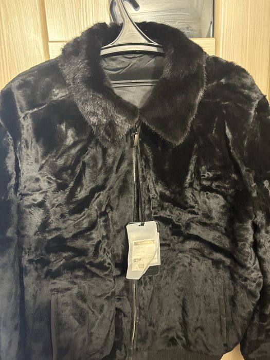 Муж дубленка большая 64-66 р