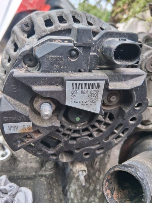 Alternator 1.9 tdi seat leon 1p1 altea 5p vw golf 5 skoda octavia 2 audi a3 06f903023F
