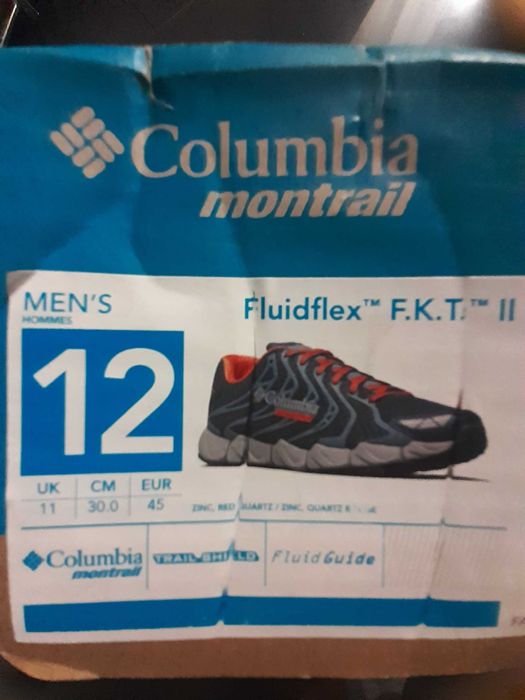 Nou!Sneakers COLUMBIA FLUIDFLEX FKT II  alergare și triatlon