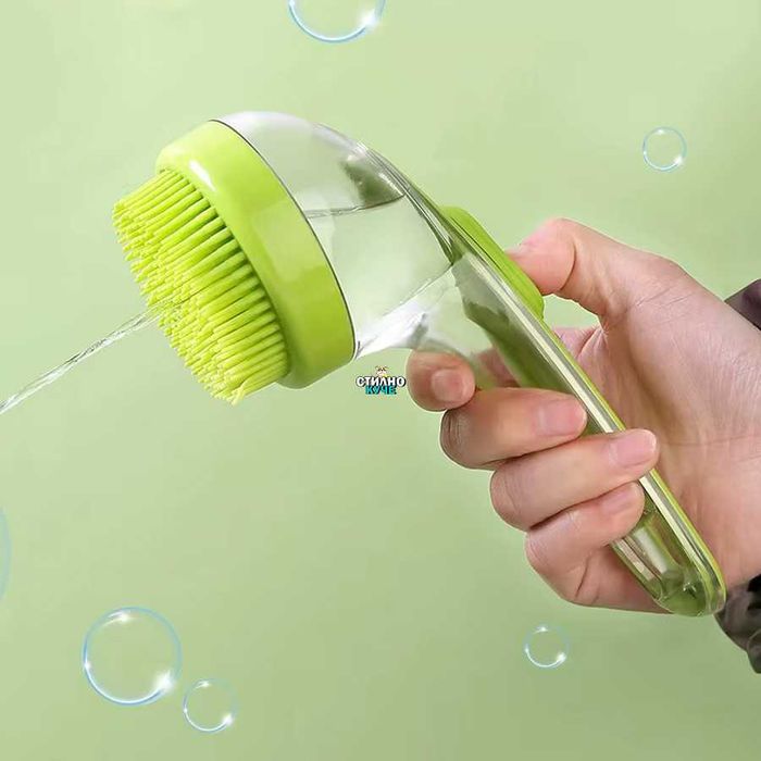 Силиконови четки за баня с пълнител за домашни любимци Четка за куче