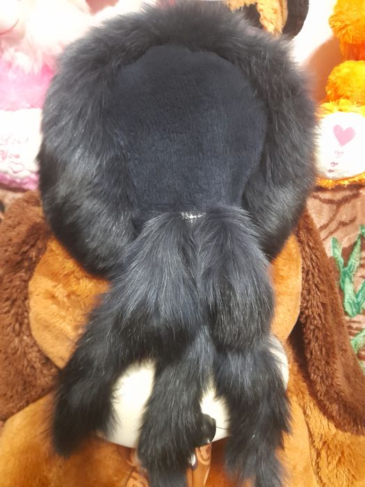 Шапка с натурального меха