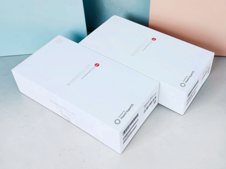 ЧИСТО НОВ! Xiaomi 17T 5G 512GB 12GB RAM Black / Blue Неразпечатан! 2г. Гаранция!