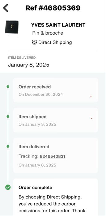 Brosa YSL (Saint Laurent)