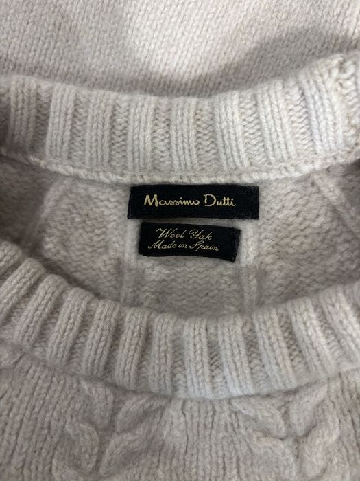 Massimo Dutti пуловер вълна от Як