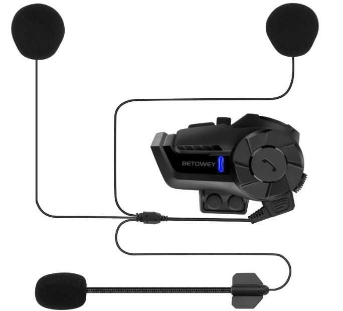 Мотоциклетна комуникационна система BETOWEY B2X, двойна