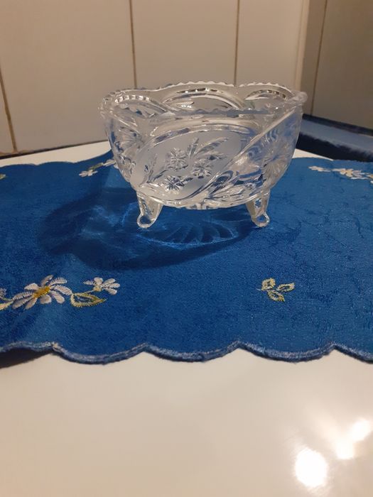 Хрустальные вазочки конфетницы 2 шт