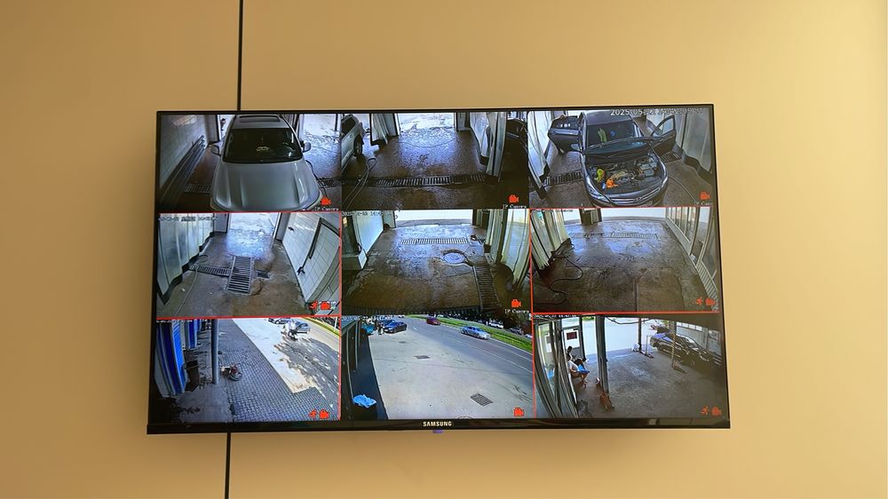 Установка Видеонаблюдение