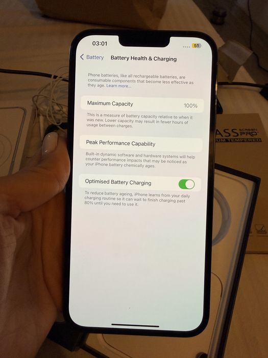 Iphone 13 pro max garantie imprcabil 100% bat