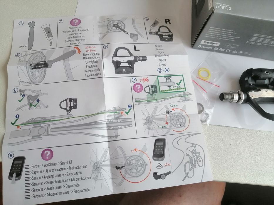 Garmin Vector 3 - Dual power meter ПЕДАЛИ