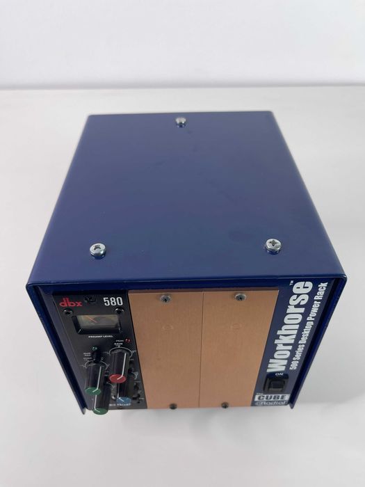 Rack Seria 500 Radial Workhorse "The Cube" + Preamp dbx 580 (2013)