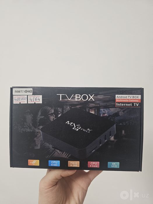 Новый TV BOX в коробке