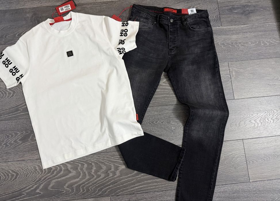 Blugi diesel  barbati 2 piese diesel dsquared hugo calitate superioara