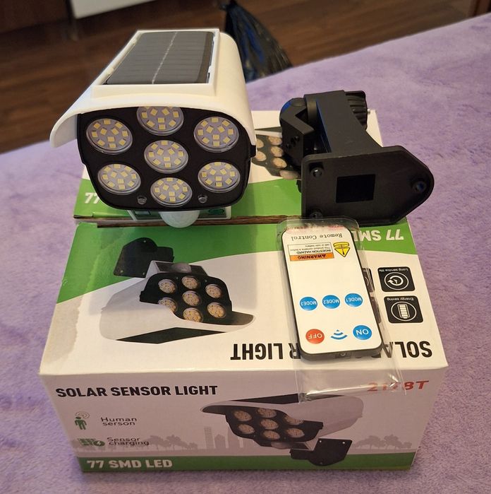 Panou solar tip camera, camera falsa.