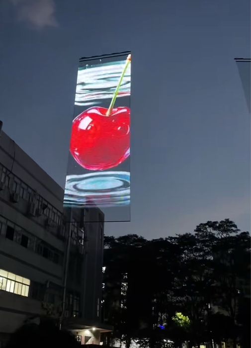 Летающий Led экран