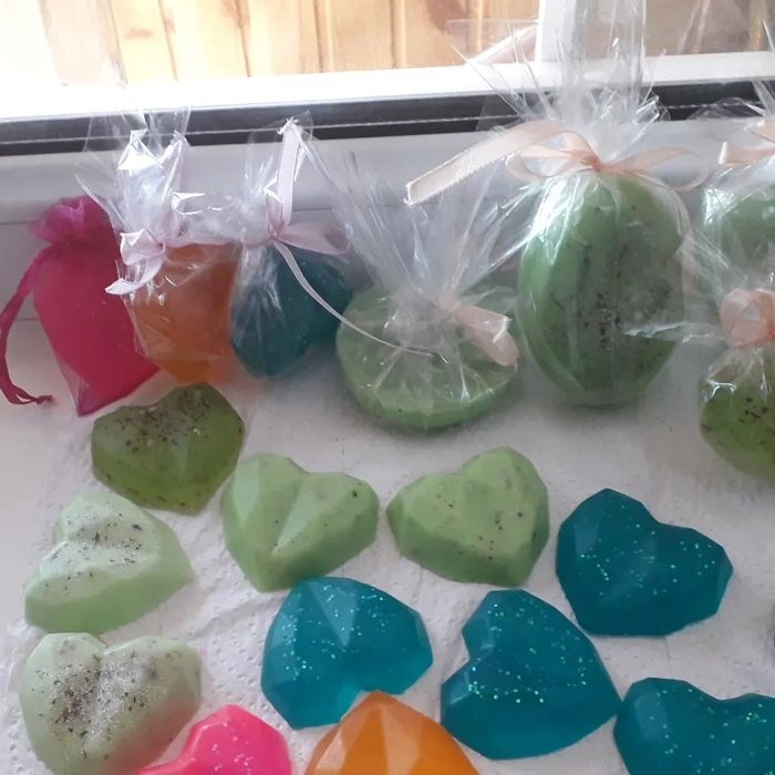 Уходовое натуральное мыло