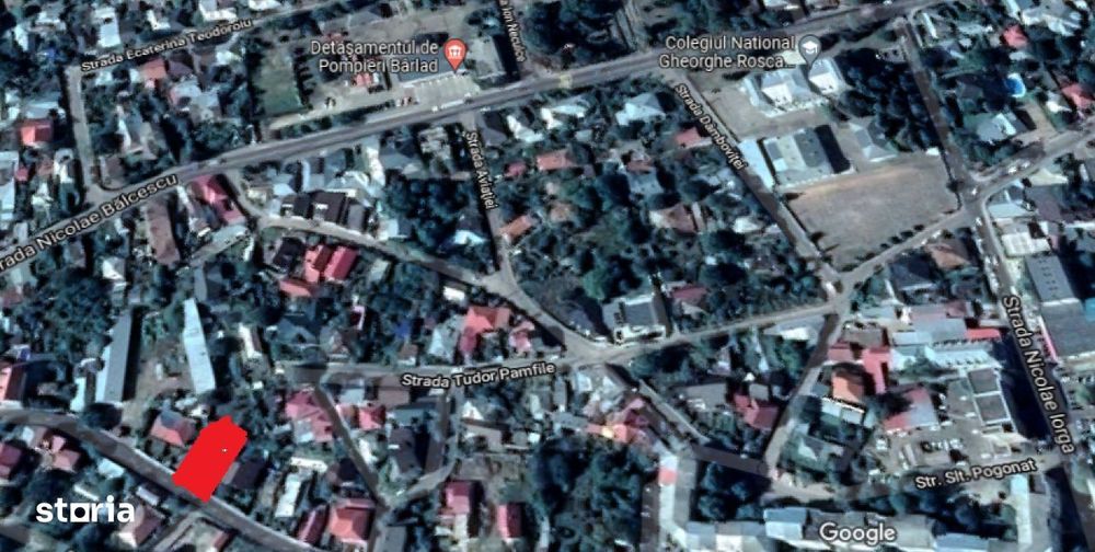 Teren 600mp Barlad Ultra Central str. Vasile Lupu