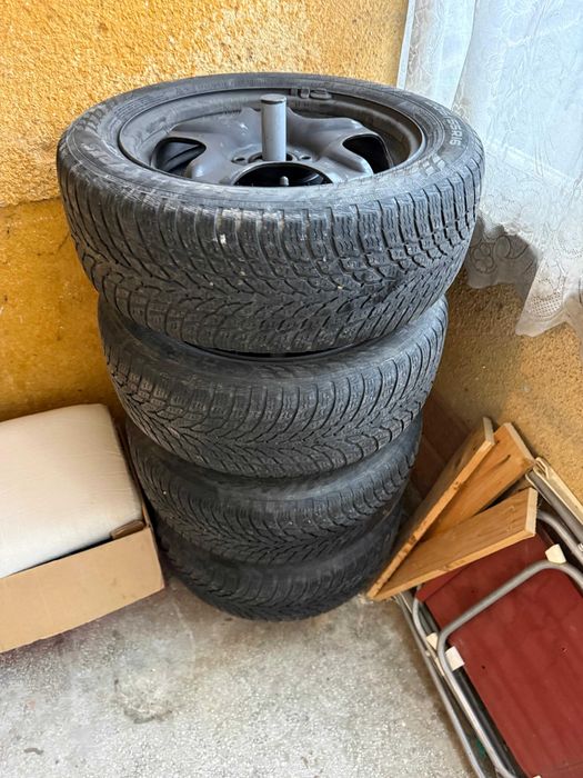 Roti de iarna 205/55/R16 si cauciucuri de vara 195/55/R16