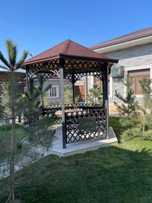 Besedka Naves Reshotka Perila Решотка Беседка Огрождения Навес