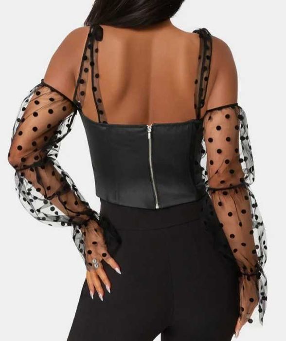 Бюстие, блуза, размер М - марка bebe