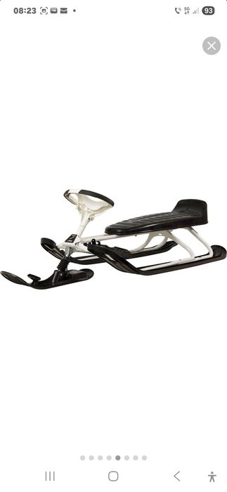 SANIE STIGA Snowrace Kink Size GT , 2 persoane,  alb