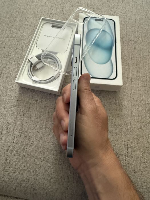 iphone 15 de 128gb blue in stare perfecta