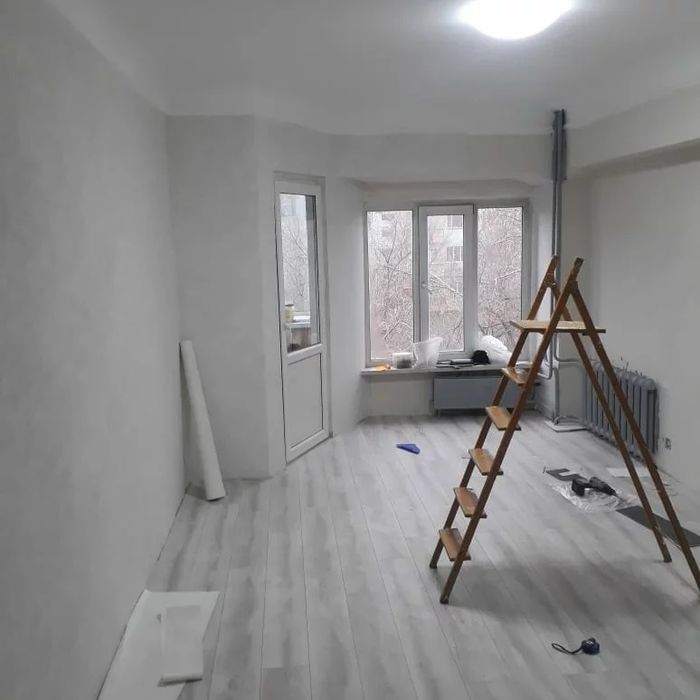 Поклейка обоев покраска стен