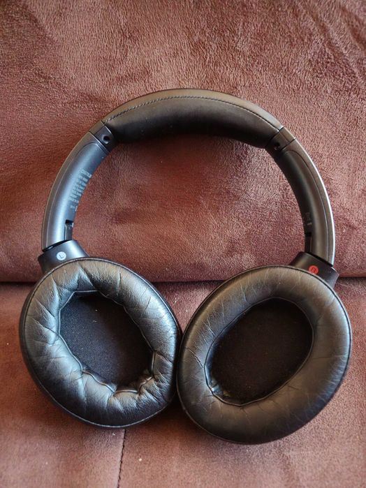 Безжични слушалки с микрофон Sony - WH-XB900N, черни