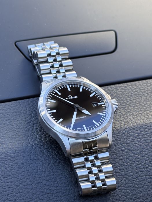 Ceas automatic Sinn 556 i cu bratara jubilee uncle straps cu 104