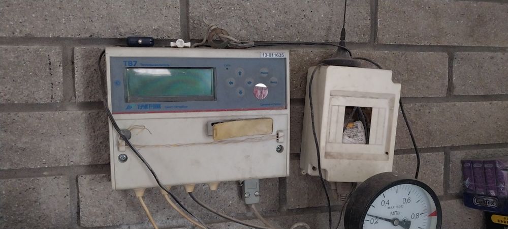 Бойлер Приборы учета тепла водогрей