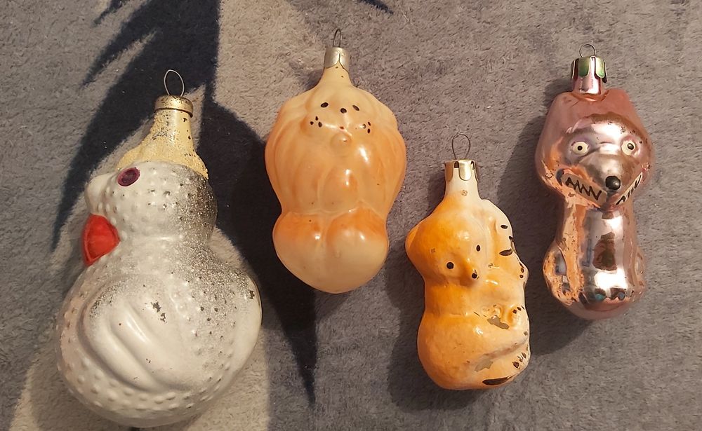 Советские елочные игрушки