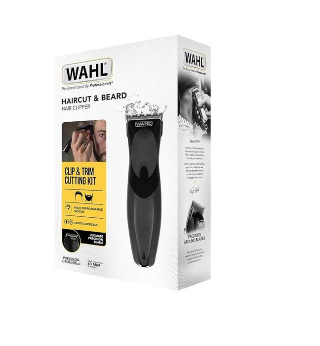 Тример за коса и брада WAHL Haircut & Beard, 1.5-25 мм, Самозаточване