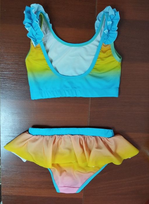 Раздельный купальник для девочки 7-8 лет