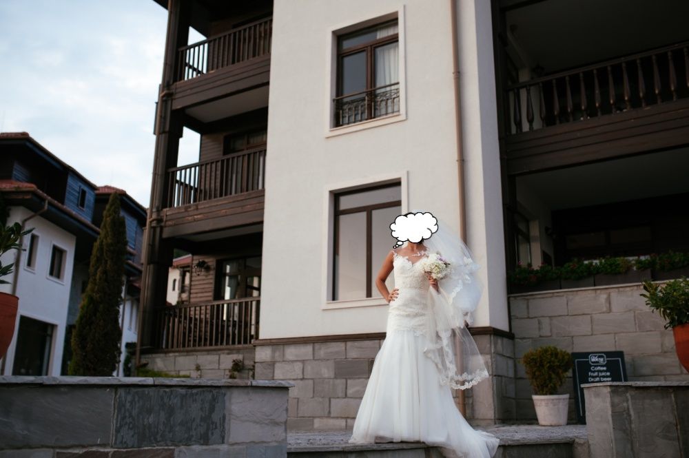 Рокля булчинска Алегра