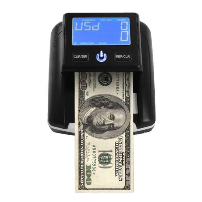 Нов Детектор за фалшиви EURO ЕВРО и USD ДОЛАР банкноти / брояч
