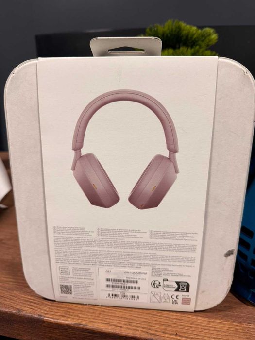 Casti Sony WH-1000XM5 Smoky Pink Rose