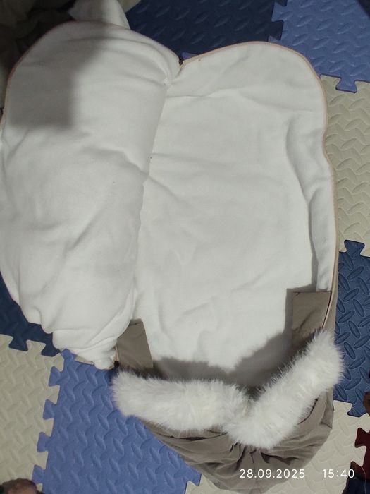 Конверт 2в1 очень теплый и мягкий