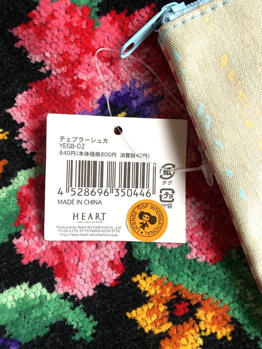 Чебурашка кошелек на молнии