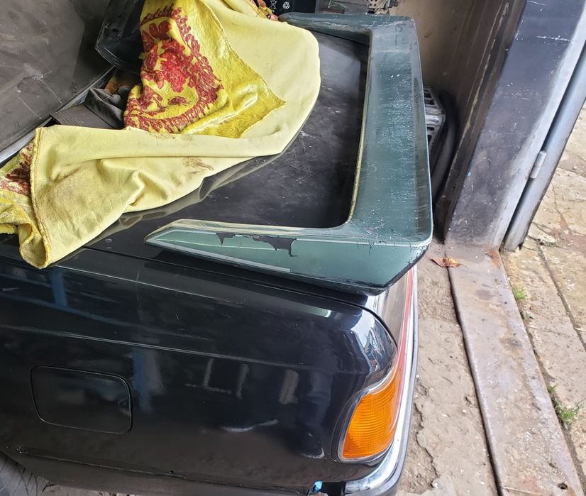 Спойлер ZENDER / AC Schnitzer BMW 7series  E23 Bakspoiler Original