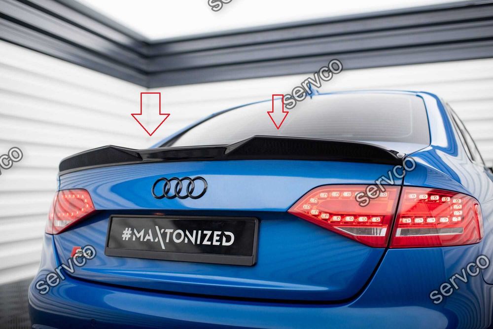 Pachet Body kit tuning Audi A4 S4 B8 Sline 2008-2012 v8 Maxton Design