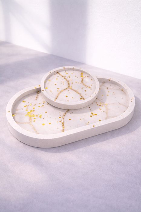 Подставка гипсовая 18см на 9см размер