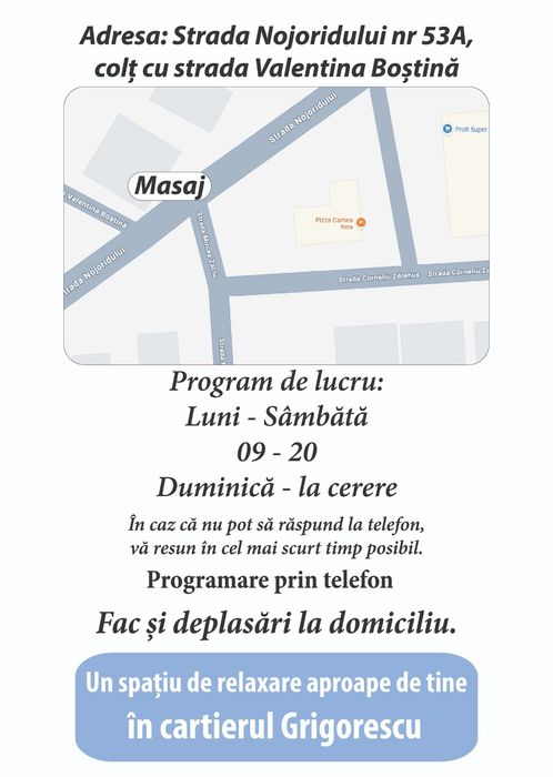 Masaj la domiciliu