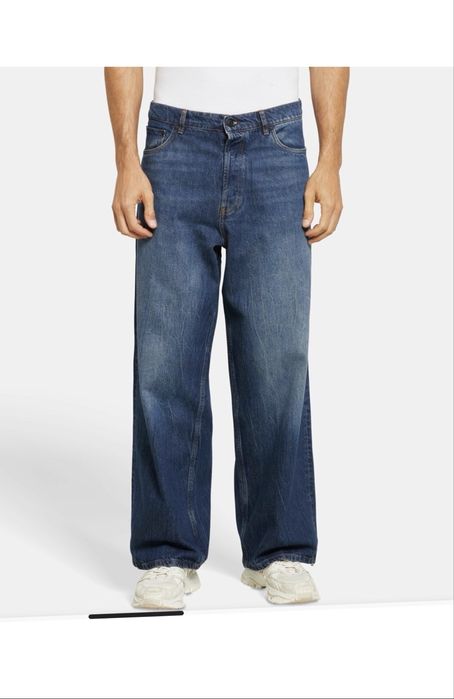 Широки мъжки дънки Hugo Boss