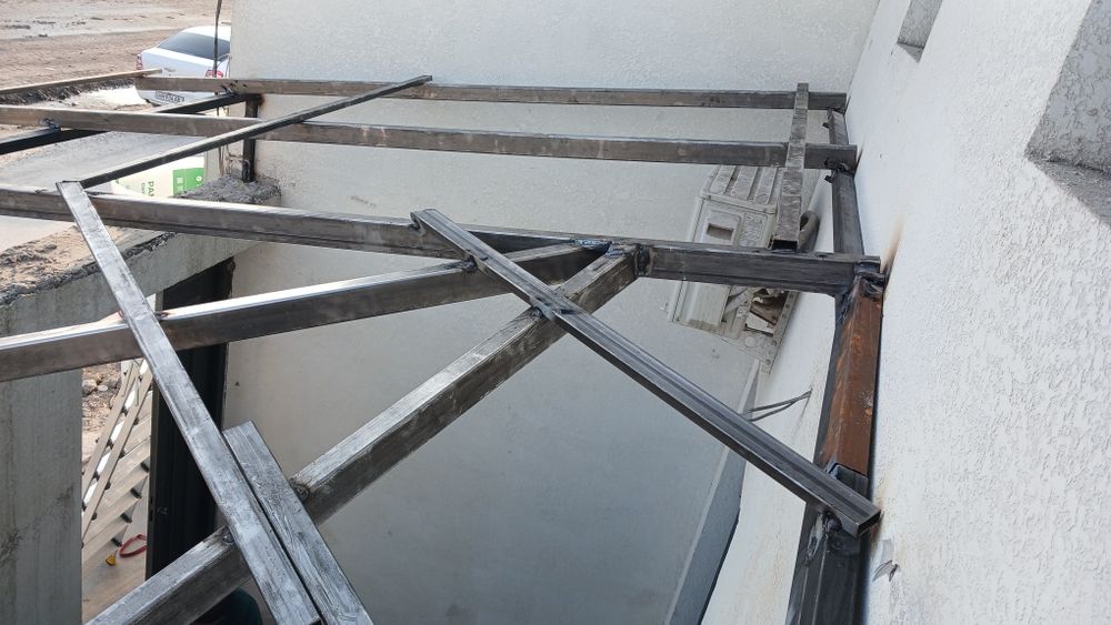 Том навес сварка ишлари