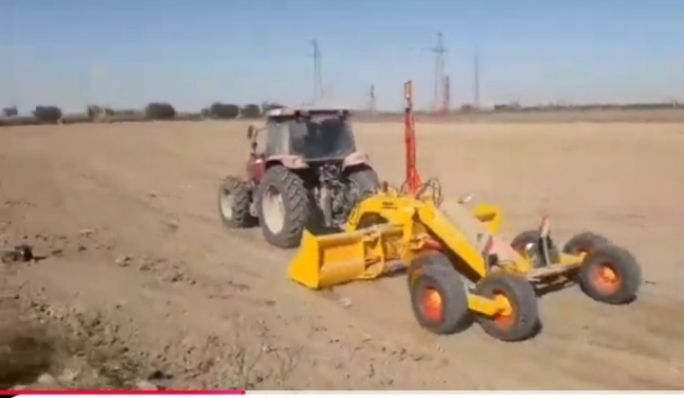 Ermak yer tekslaydigan lazerni aparat