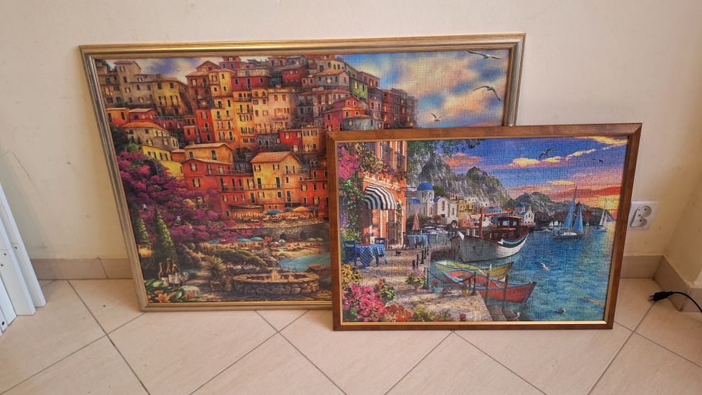 Tablou puzzle A Beautiful Day at Cinque Terre