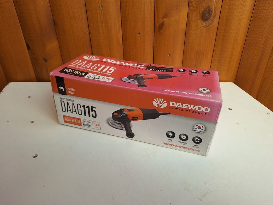 Ъглошлайф 600W, Ø115mm, DAAG115, DAEWOO