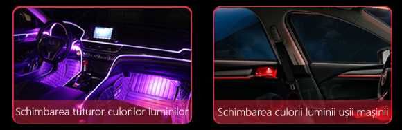 Lumini ambientale LED - CUPRA