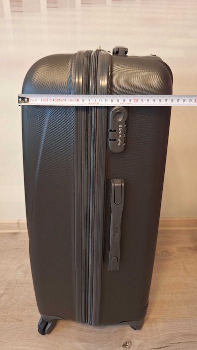 Troler Mare WINGS GOOSE ABS 4 Roti 75 cm Antracit