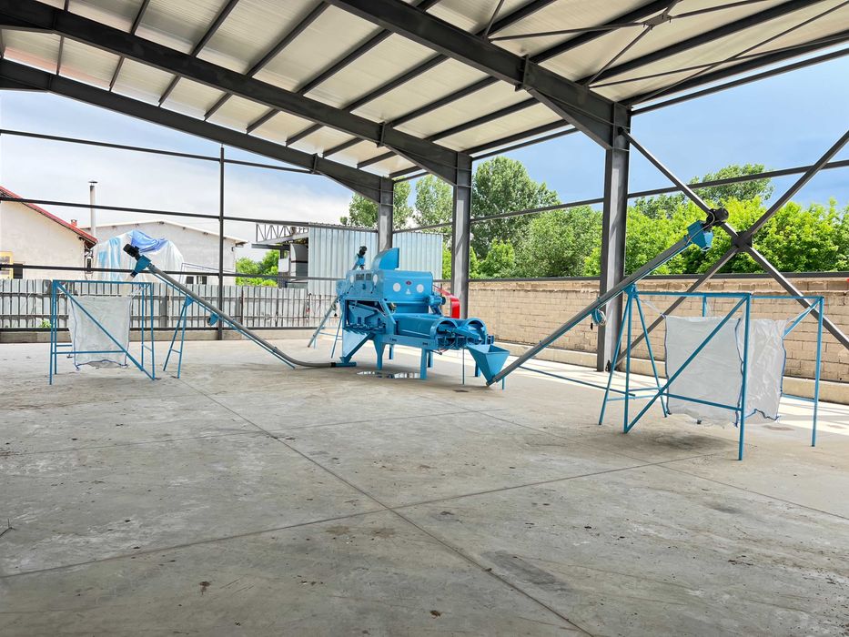 Линия за почистване и обеззаразяване на семена