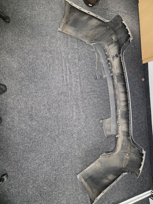 Bara fata Audi A6 C7 4G, bara spate, scut sub bara, grile cromate